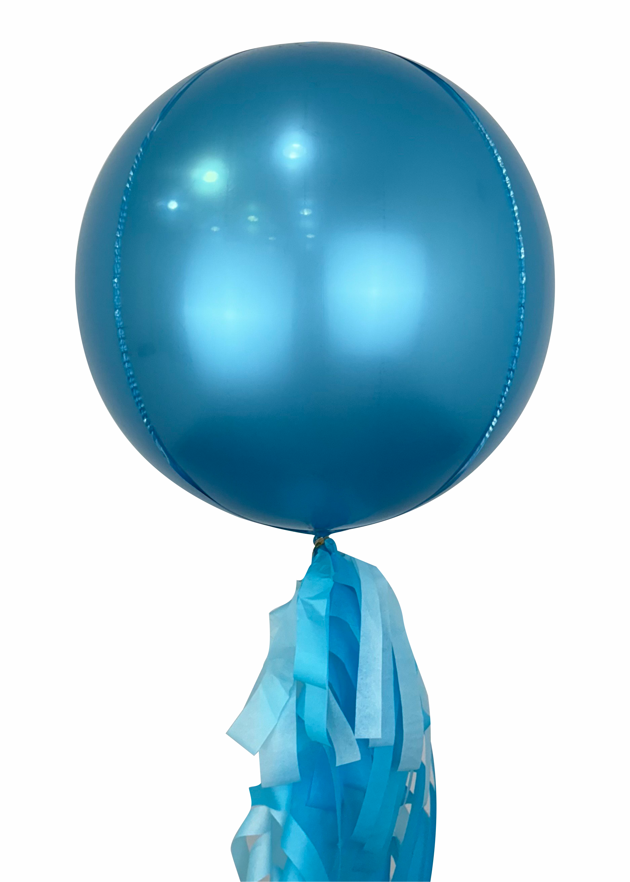Esfera metálica celeste