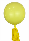 Esfera amarillo pastel