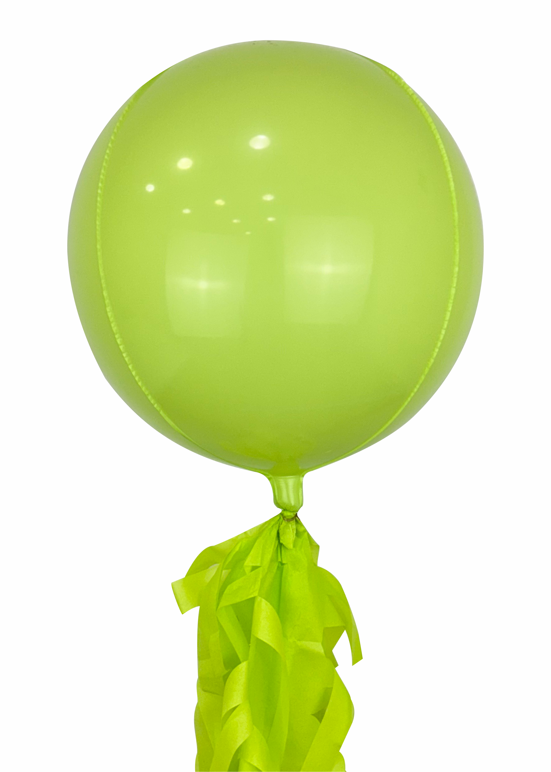 Esfera verde pastel