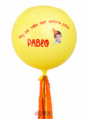 Esfera personalizada amarilla
