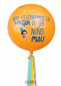 Esfera personalizada naranja