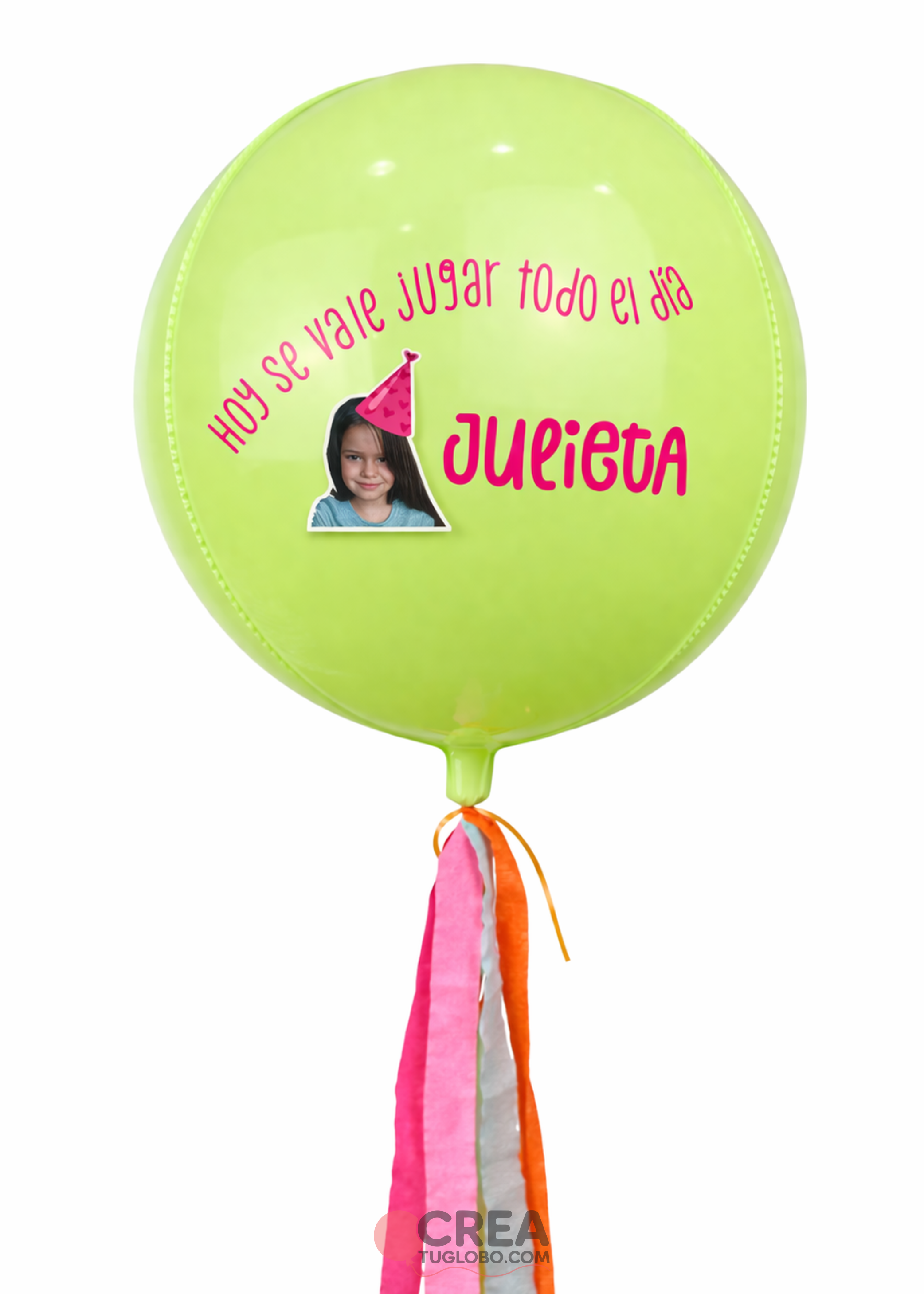 Esfera personalizada verde