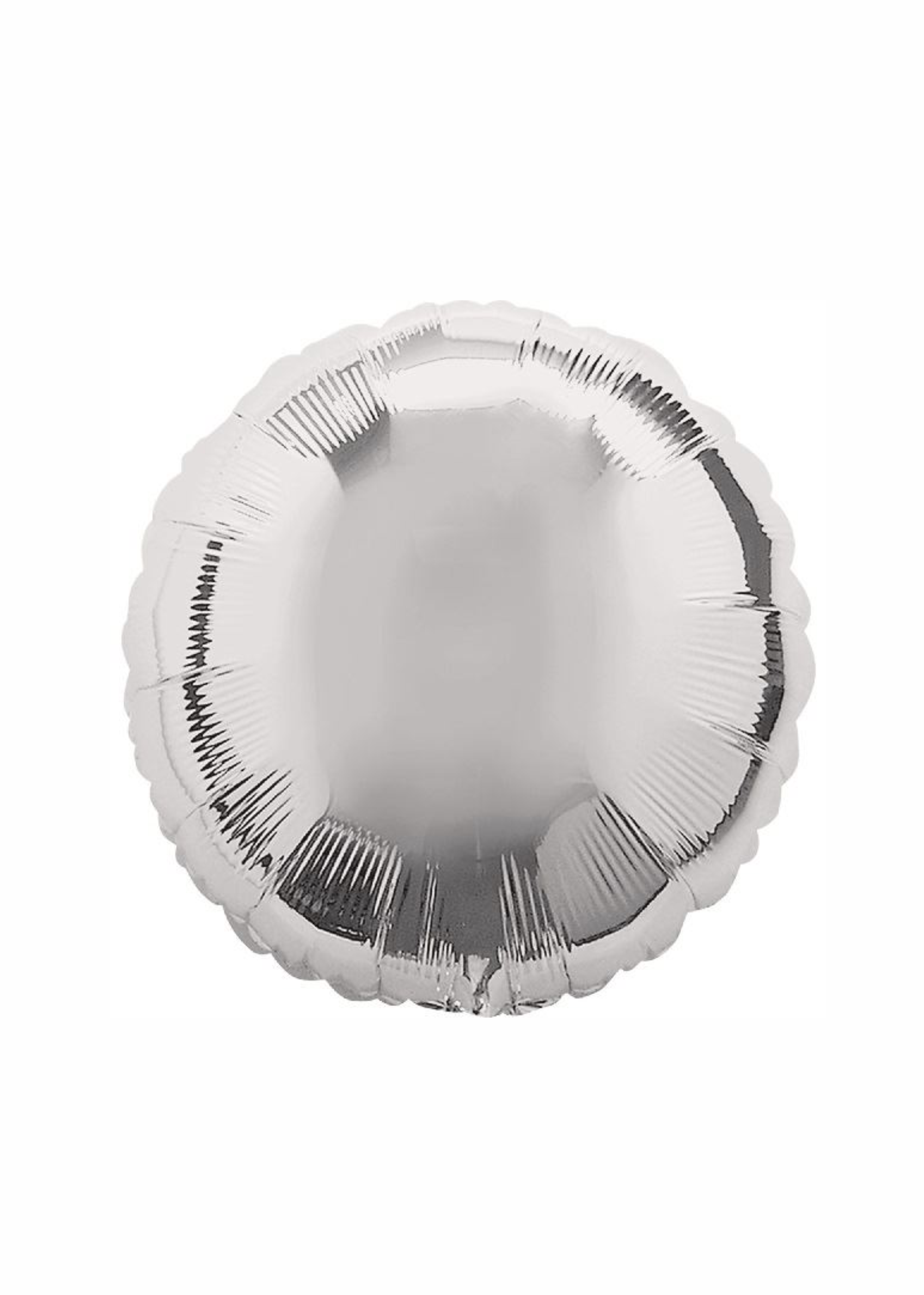 Circulo metálico plata