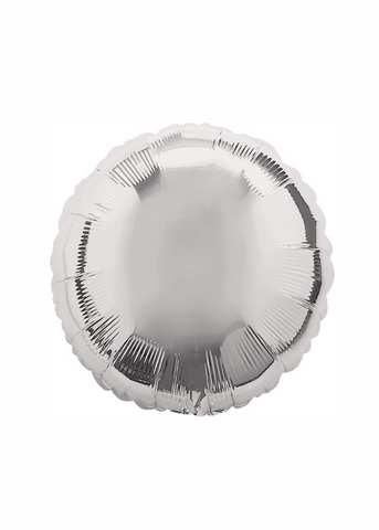 Circulo metálico plata