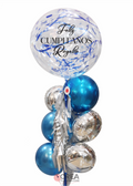 Arreglo manchate azul