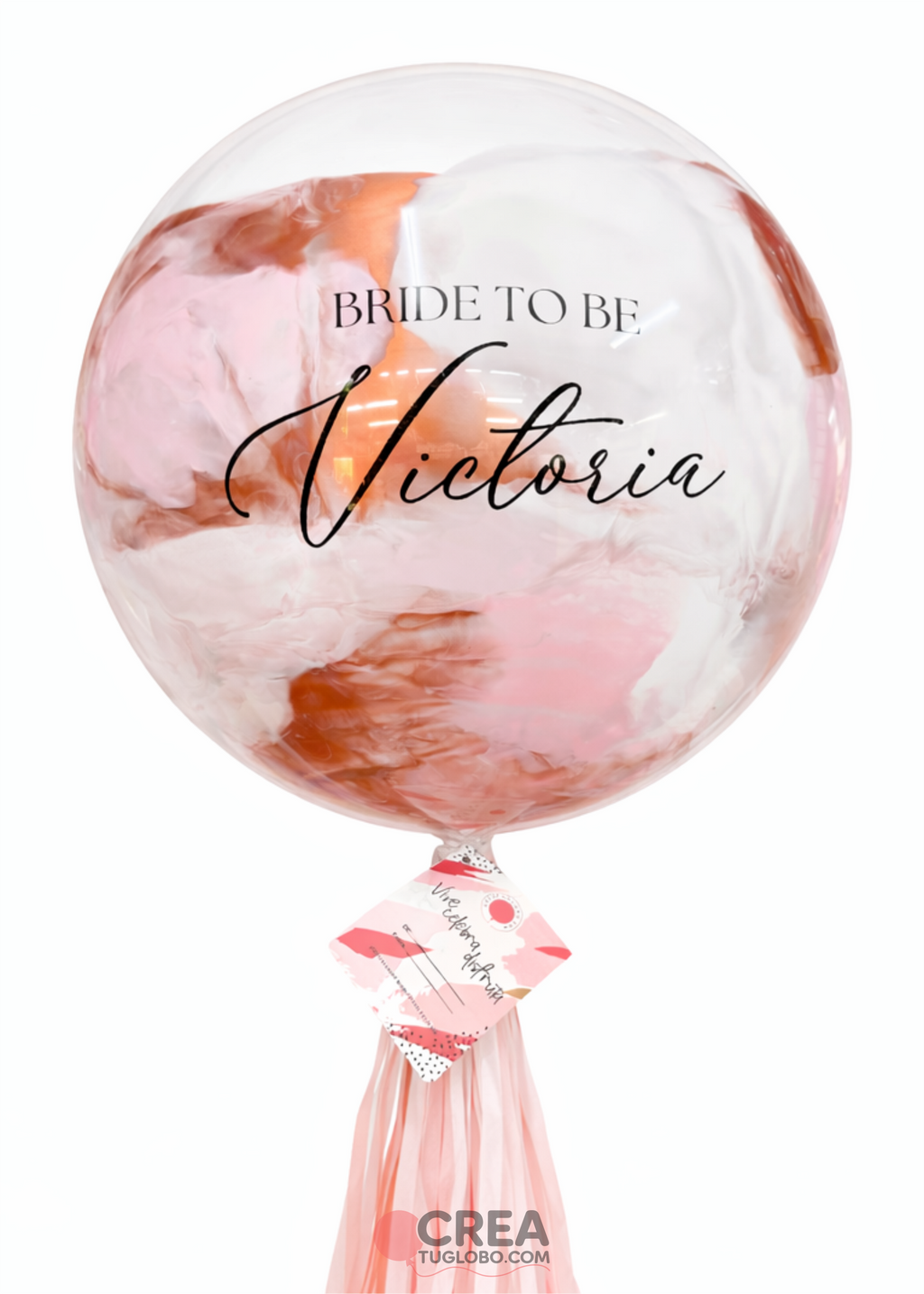 Bubble bride rosa