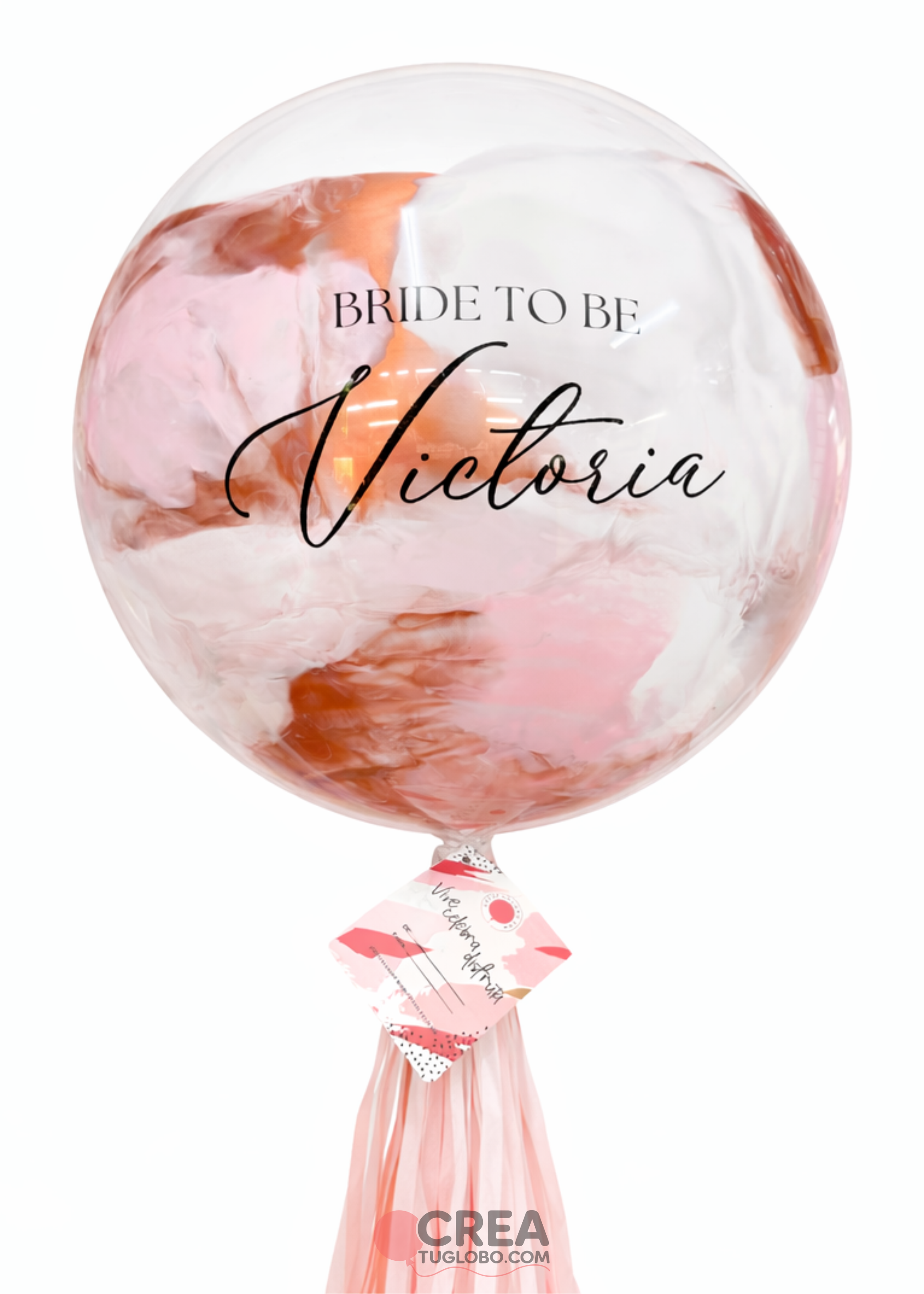 Bubble bride rosa