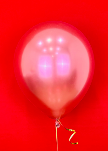 Globo de látex rosa chrome