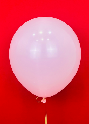 Globo de látex rosa pastel