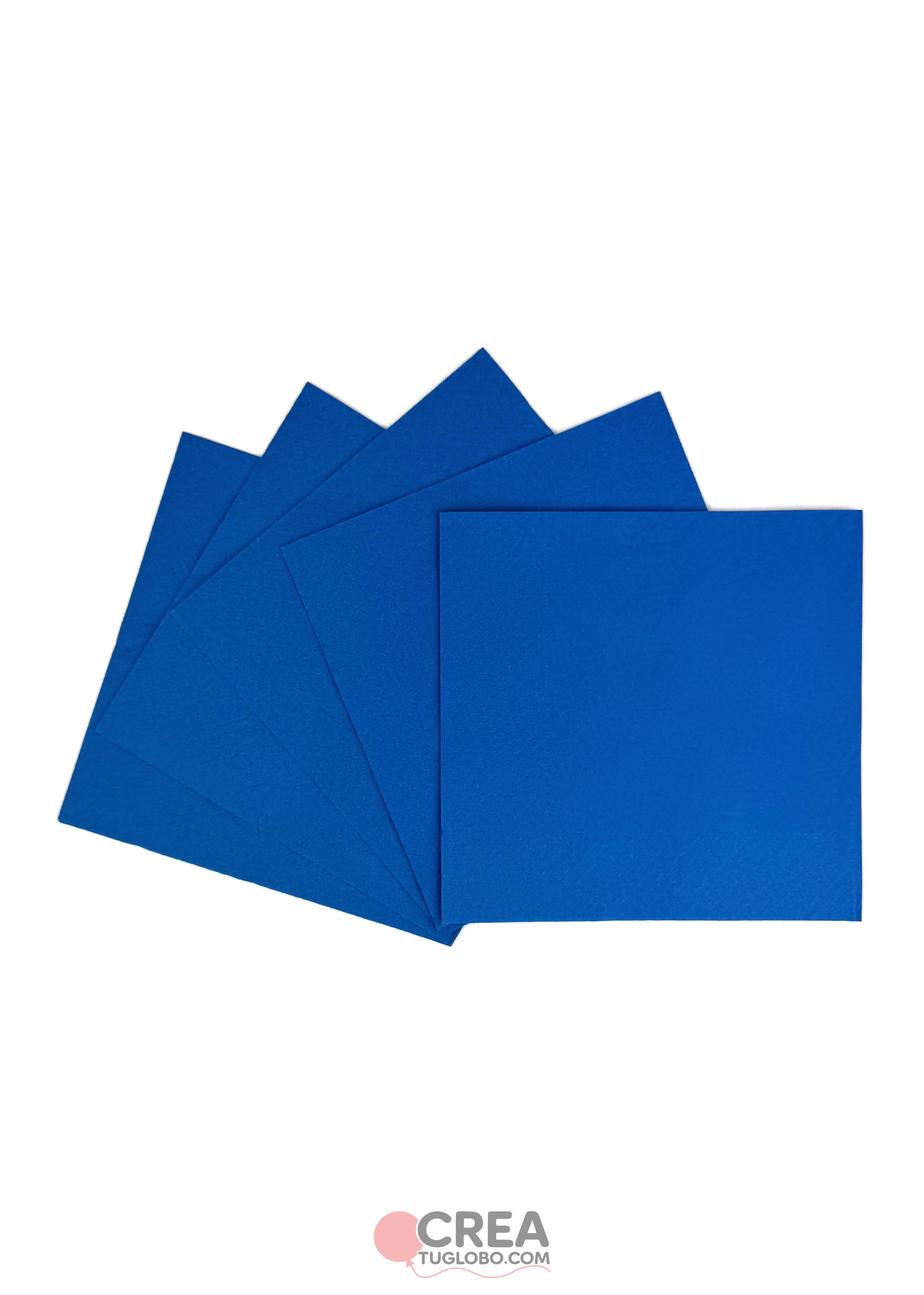 Servilletas azul rey