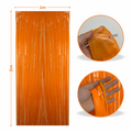 Cortina metalica en tira de 1m x 2m Naranja