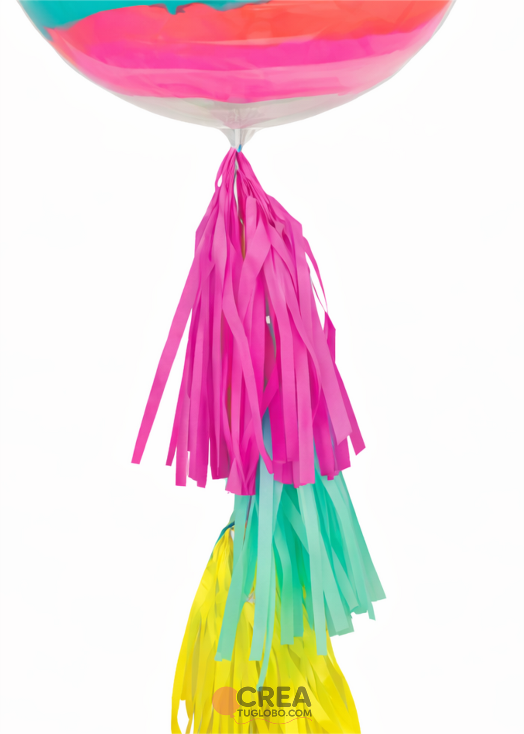 Bubble franjas neon