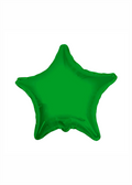 Estrella metálica verde