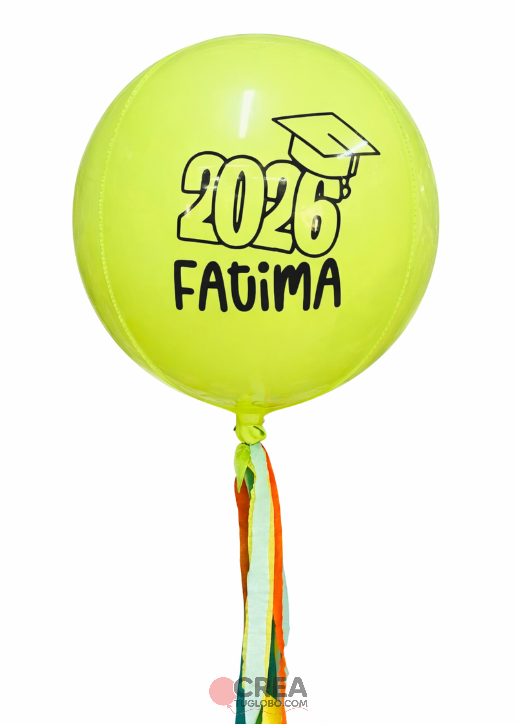 Esfera con nombre 2026