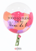 Bubble floral love