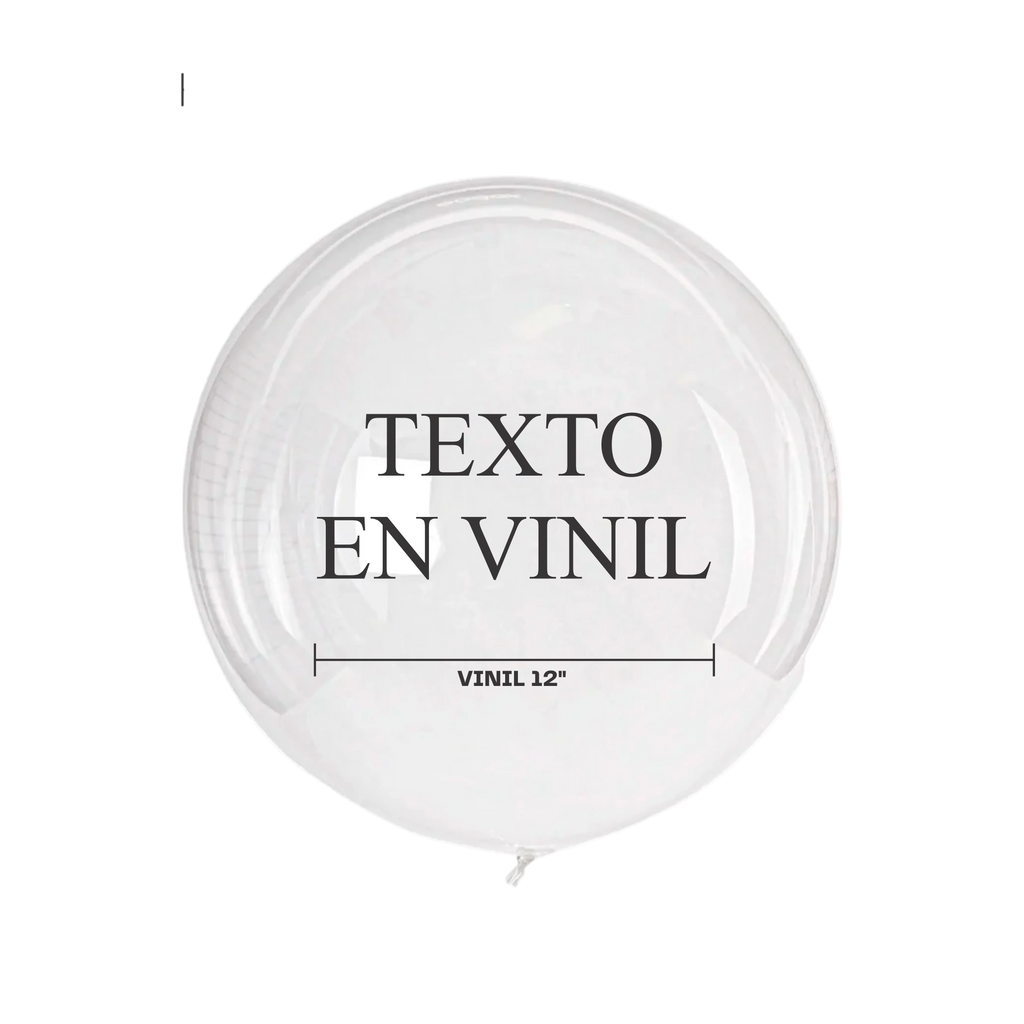 Vinil para globo de 18"