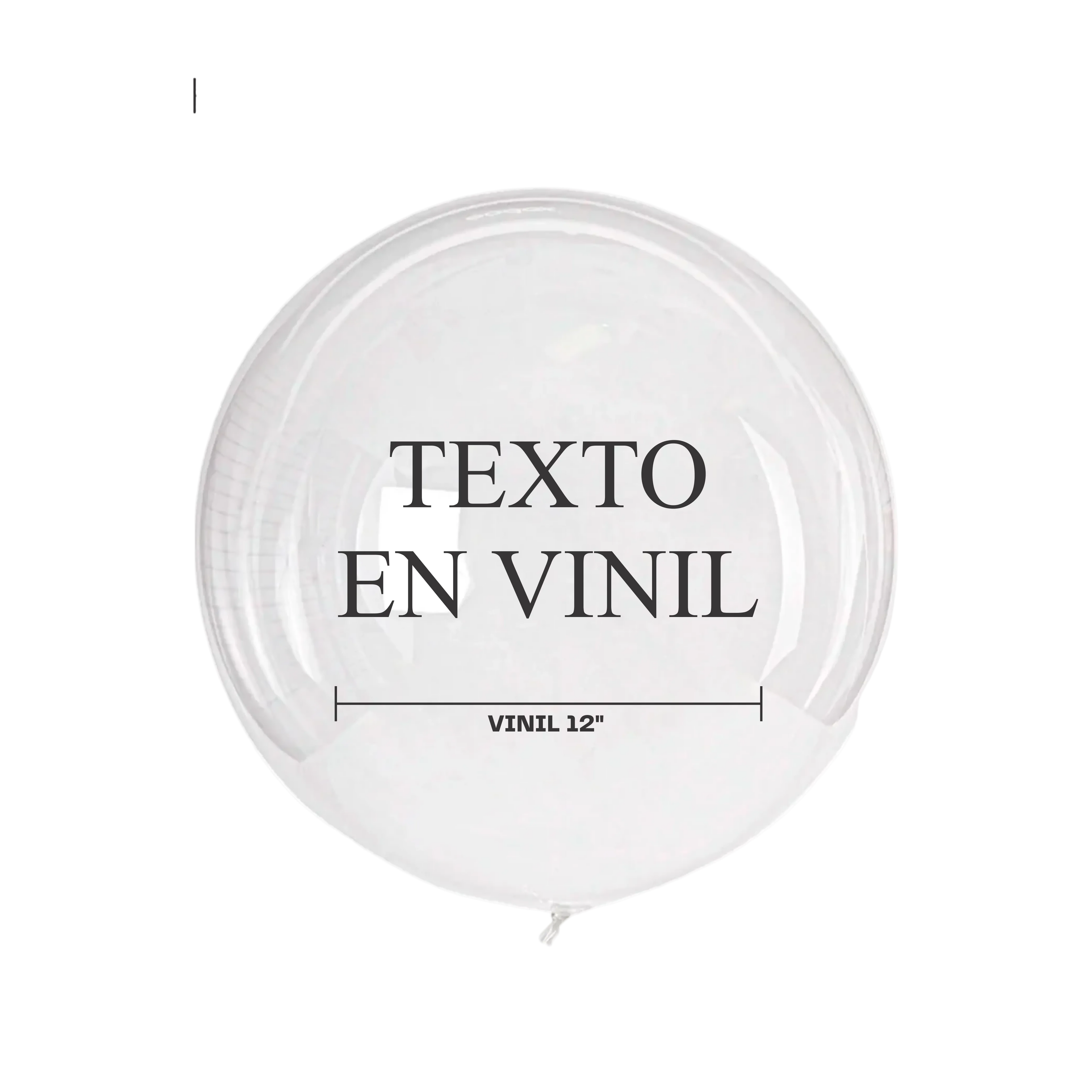 Vinil para globo de 18"