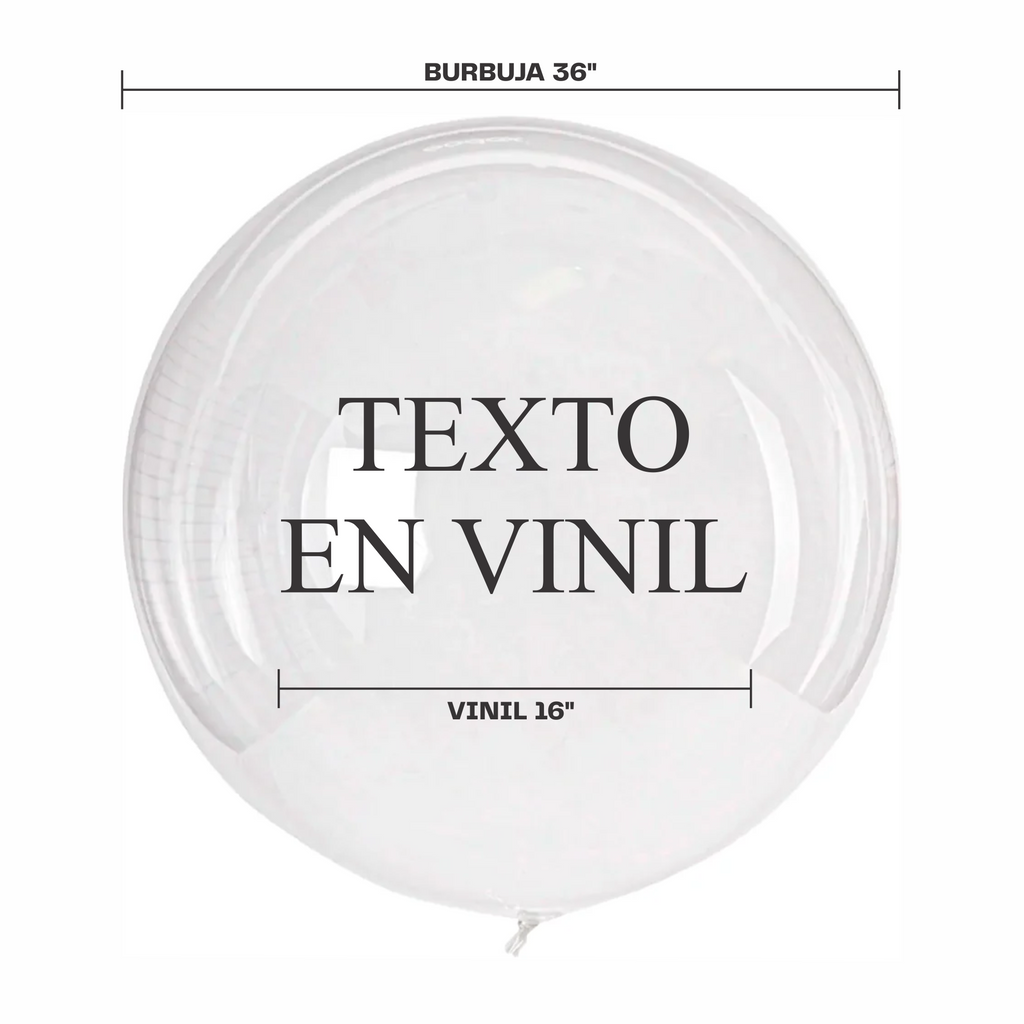 Vinil para globo de 36"