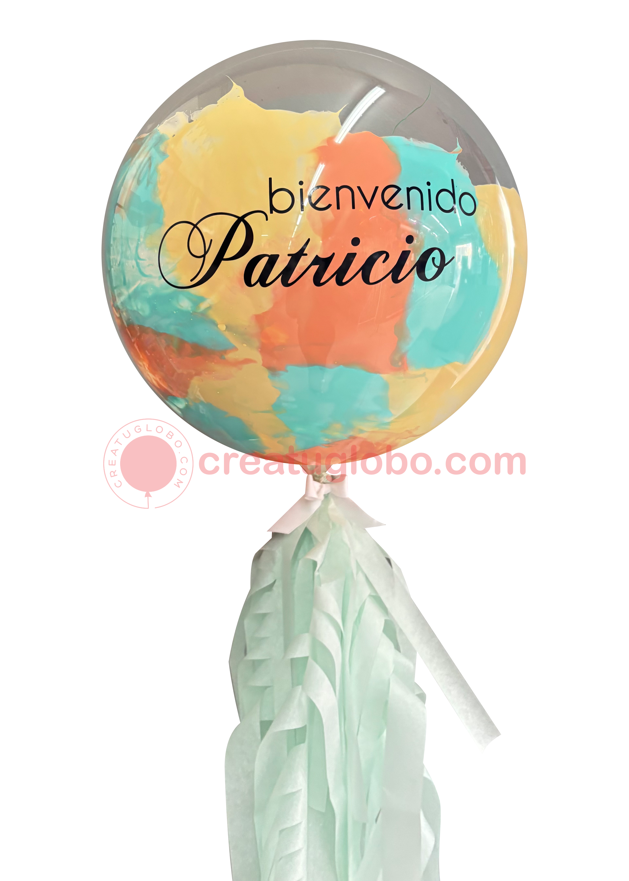 Bubble welcome pastel