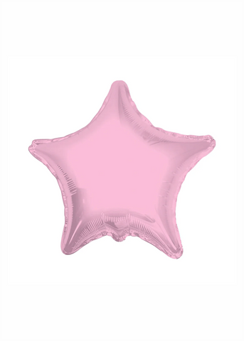 Estrella rosa pastel