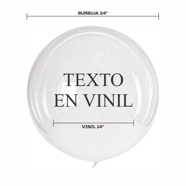 Vinil para globo de 24"