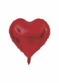 Corazón metálico vino