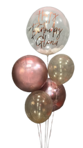 Rose gold Bubble