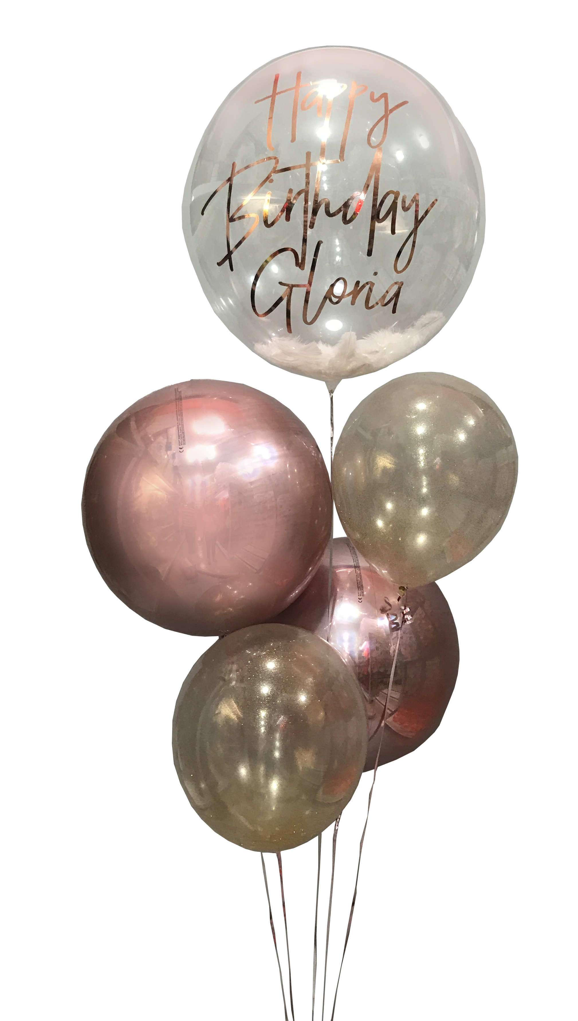 Rose gold Bubble